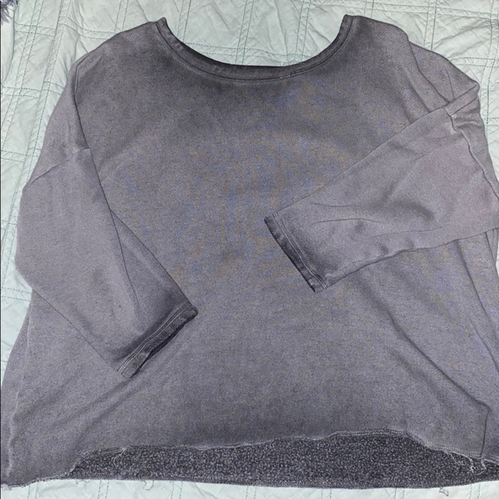 cut off sweater